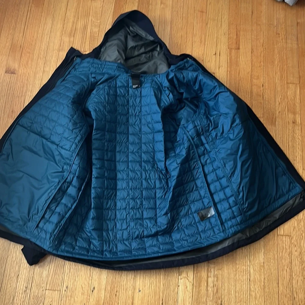 New The North Face Thermoball Eco Triclimate  Jacket Aviator Navy/Monterey Blue